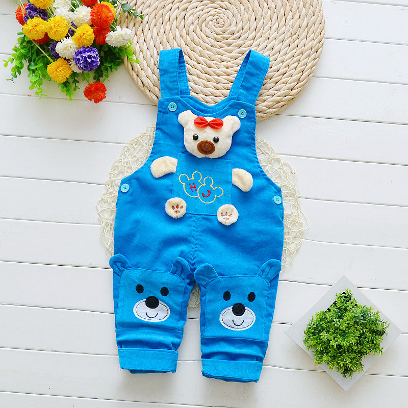 Children's Pants, Baby Children's Overalls, Jeans, Children's Clothing, Children's Pants, Boys And Girls' Cotton Trousers Cover