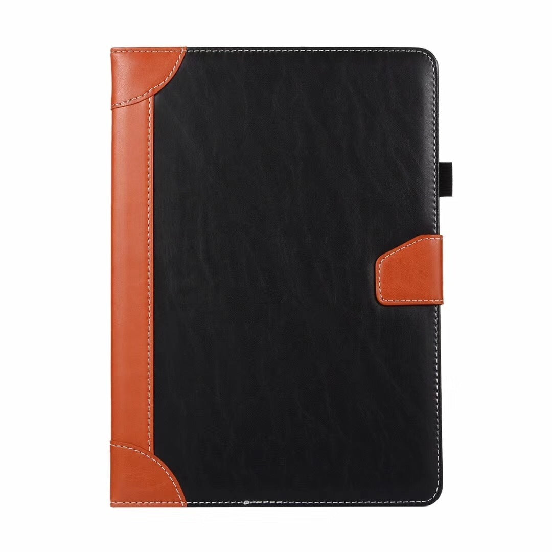 Compatible with Apple, 2019Ipad10.2 Pen Cover Protective Cover Ipad9.7 Business Mini5 Book Tablet Leather Case Cool