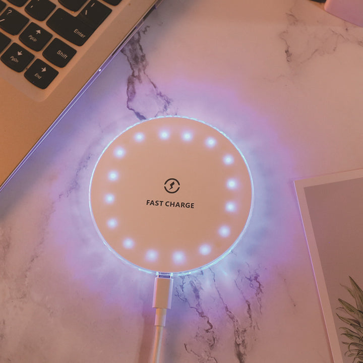 Mobile Phone Wireless Charger Round Wireless Charger