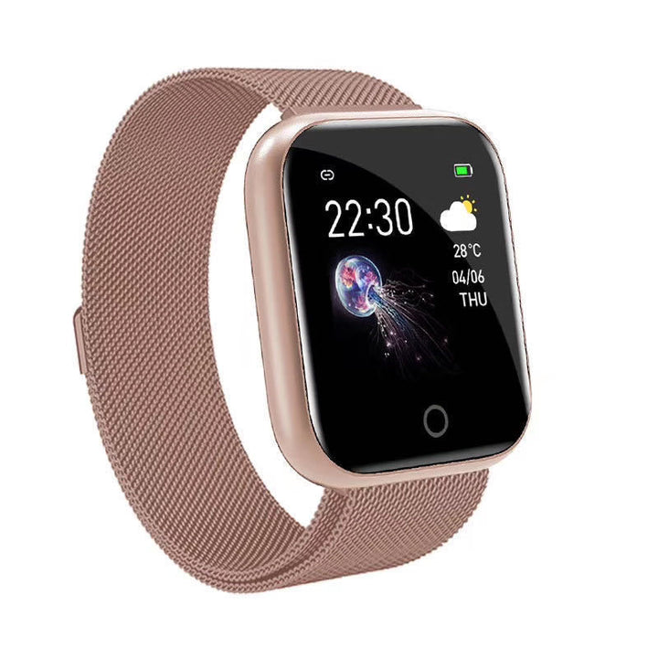 Compatible with Apple , Smart Bracelet Sports Pedometer Blood Pressure Heart Rate Sleep Detection Bluetooth Watch