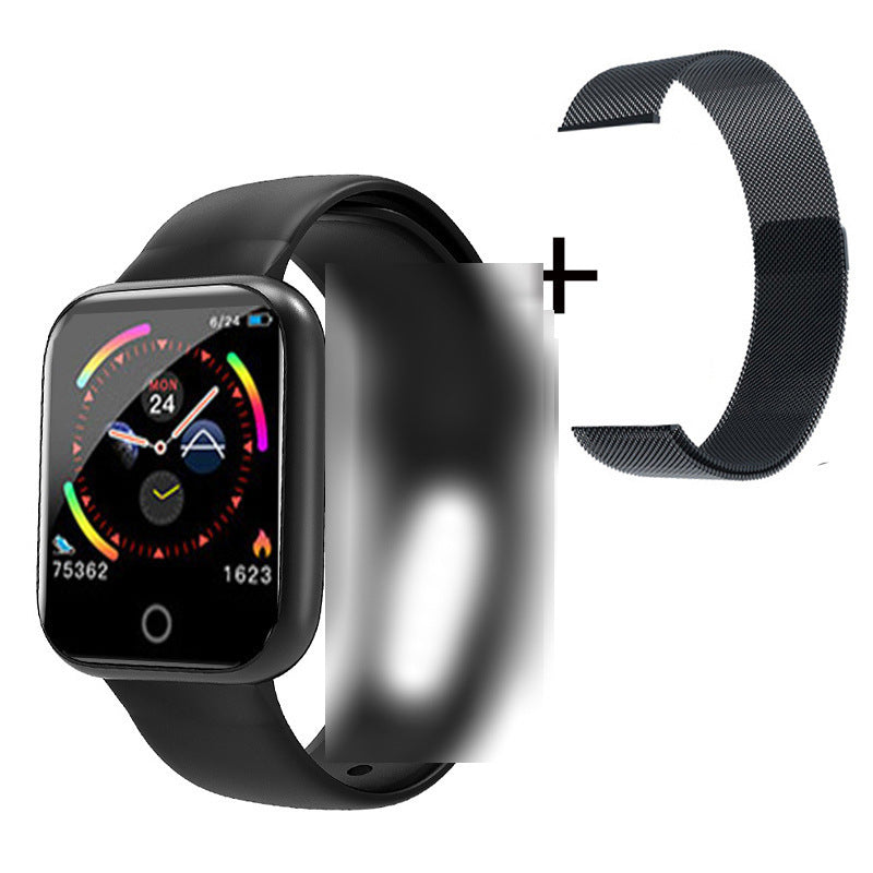 Compatible with Apple , Smart Bracelet Sports Pedometer Blood Pressure Heart Rate Sleep Detection Bluetooth Watch