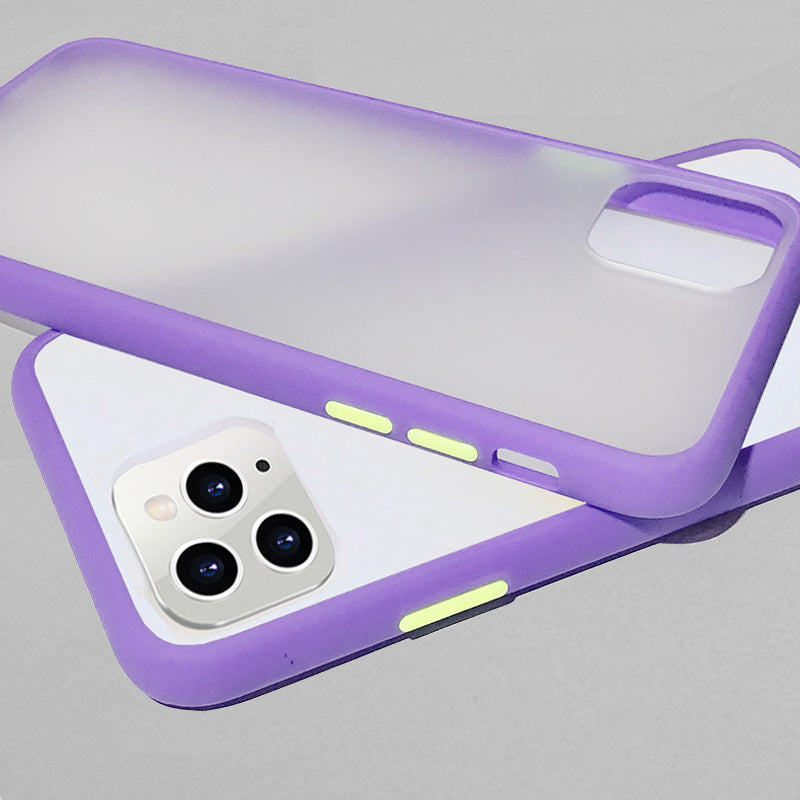 Contrasting Border Skin Phone Case