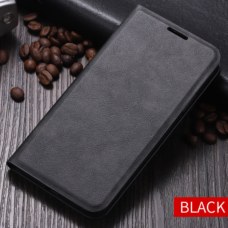 Suitable For Mobile Phone Case Apple 12 Anti-drop Protective Leather Case Flip Type 12pro Male