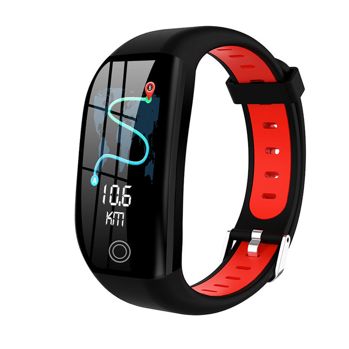 Ceas inteligent cu ecran color, brățară sportivă Bluetooth cu ritm cardiac