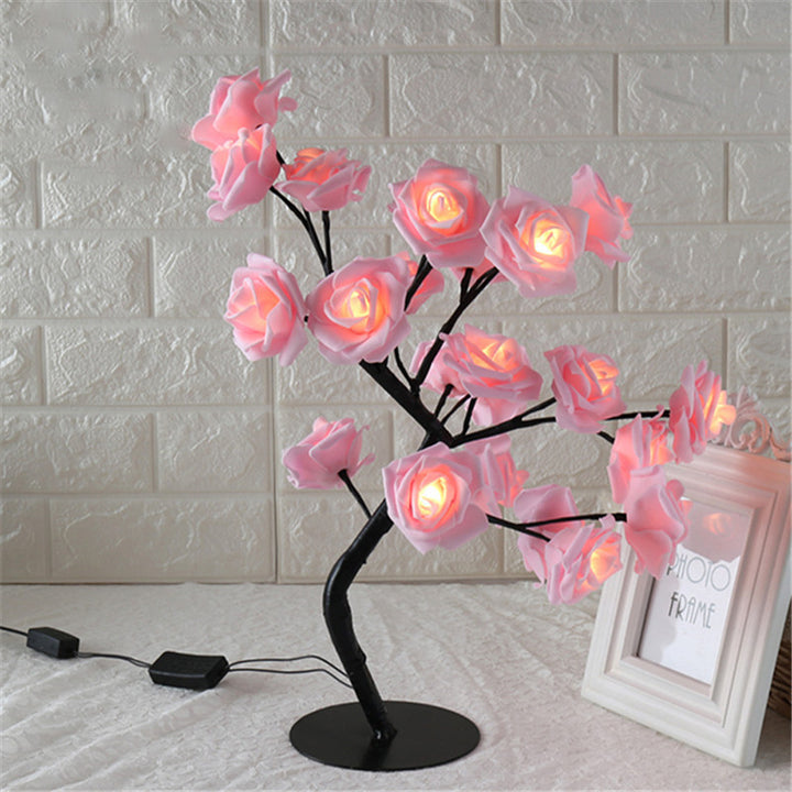 Arborele LED Light Rose Rose Light Arbore Light