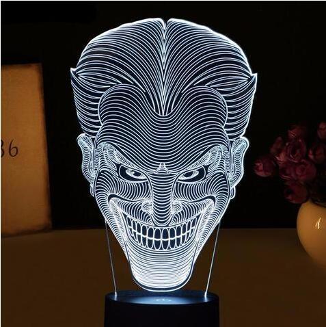 Lampa cu LED 3D Color USB