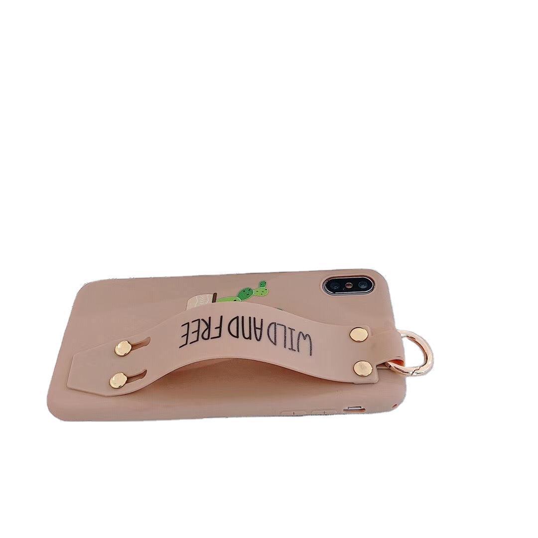 Wristband holder phone case