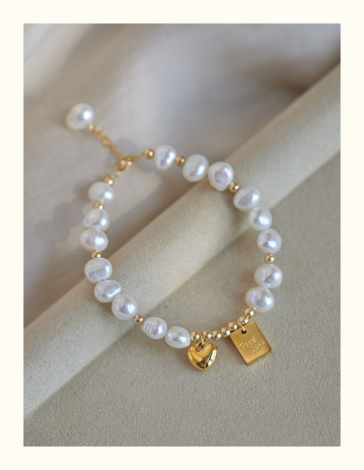 Niche Love Baroque Freshwater Pearl Bracelet