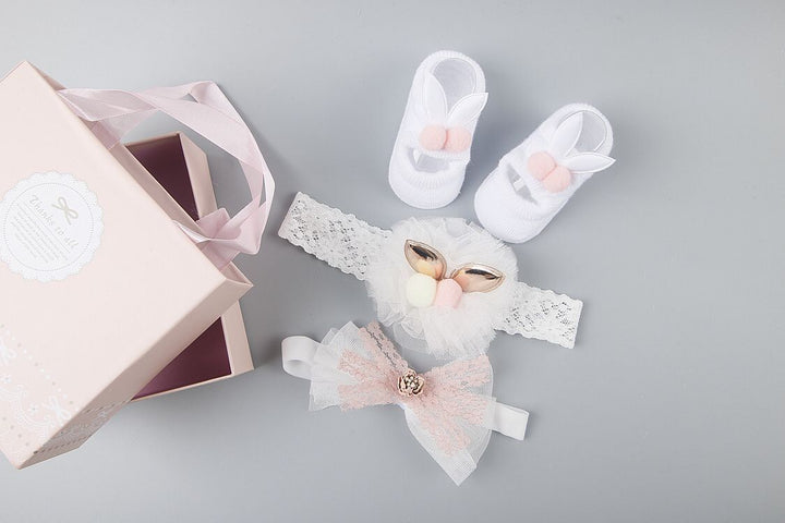 Accesorii pentru păr nou pentru copii Socks and pantofi set set