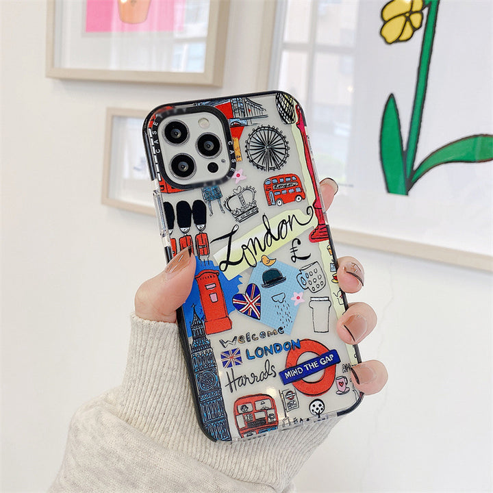 European And American Style Paris Tower Phone Case