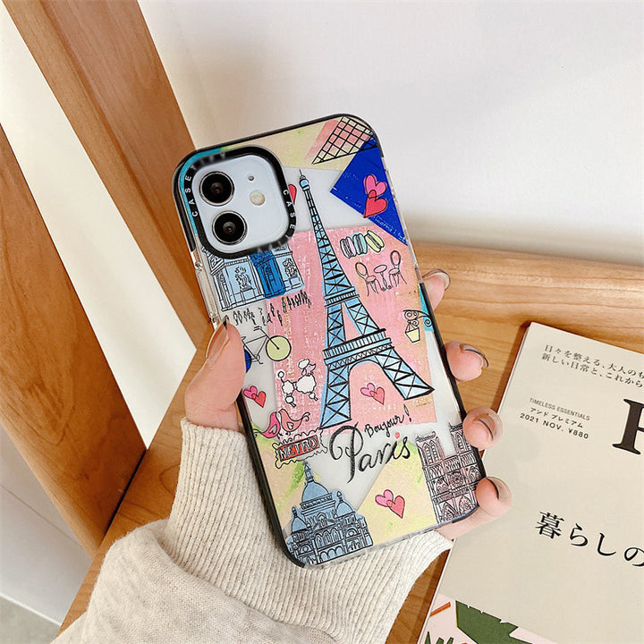 European And American Style Paris Tower Phone Case