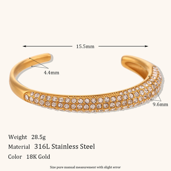 Women's Fashion Simple Temperament Stainless Steel Bracelet