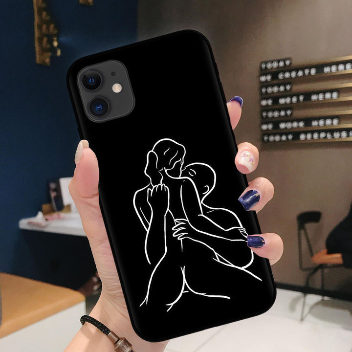 Personalized Creative Body Art Line Phone Case