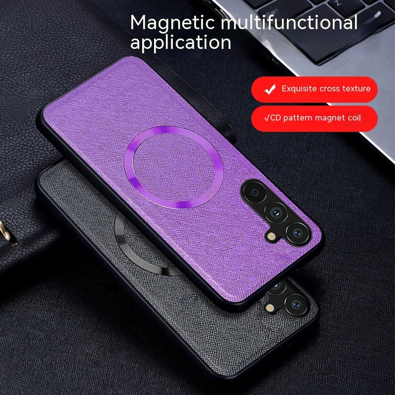 Magnetic Protective Cover Cross CD Phone Case