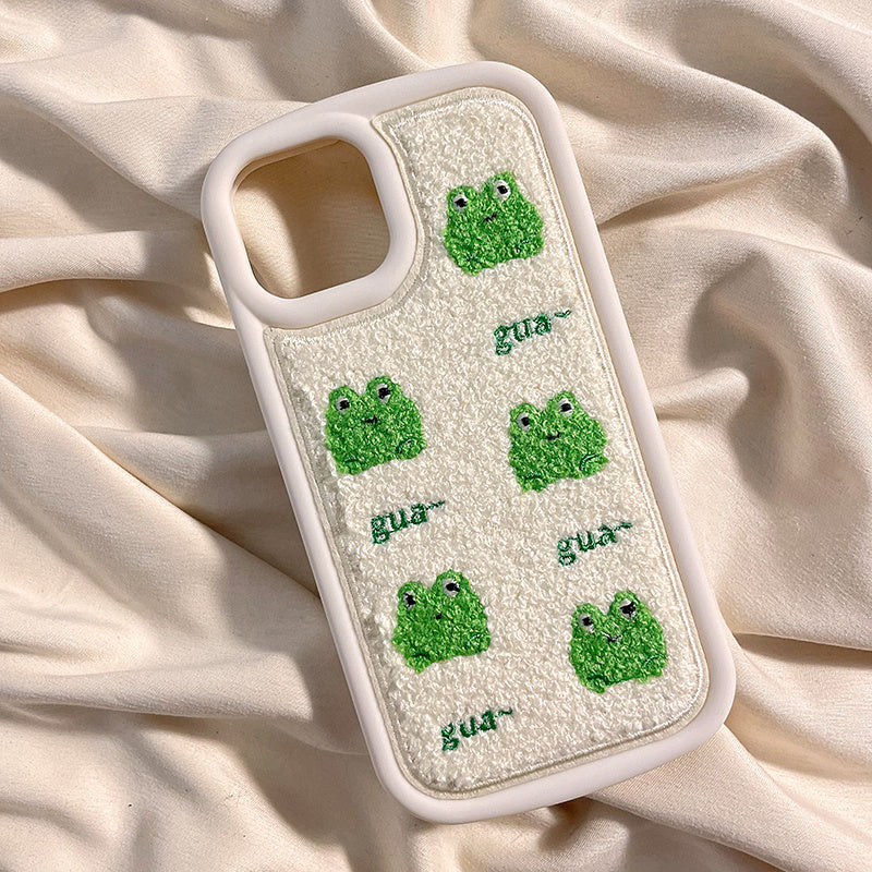 Plush Embroidery XINGX Drop-resistant Phone Case