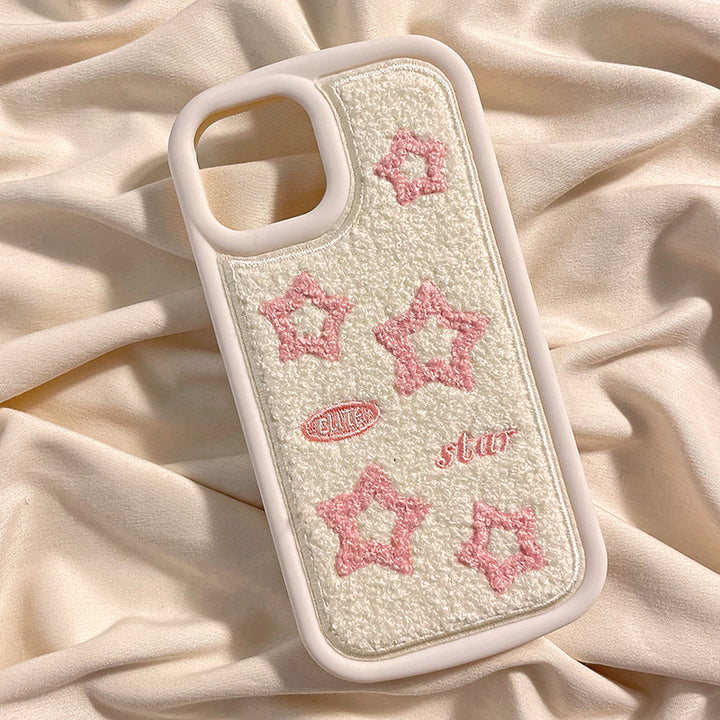 Plush Embroidery XINGX Drop-resistant Phone Case