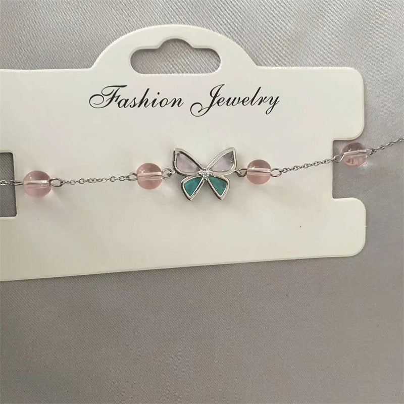 Sterling Silver Handmade Butterfly Bracelet