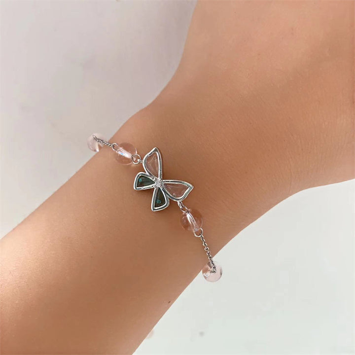 Sterling Silver Handmade Butterfly Bracelet