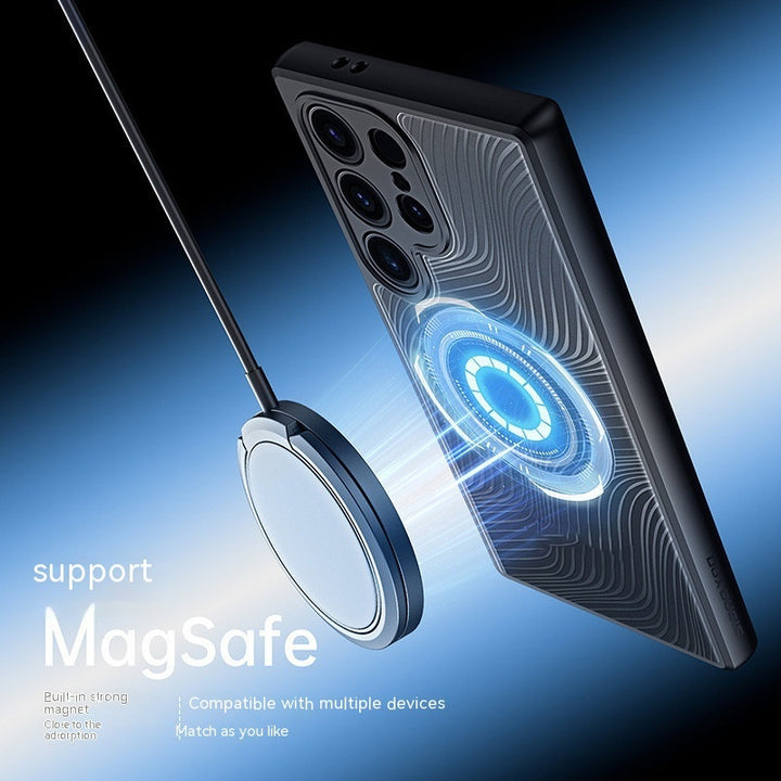 Carcasă de telefon magnetic înghețat