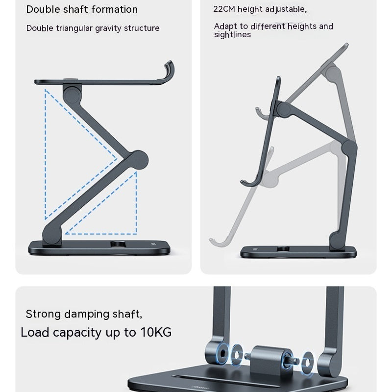 Metal Bracket Lazy Mobile Phone Tablet Folding Bracket