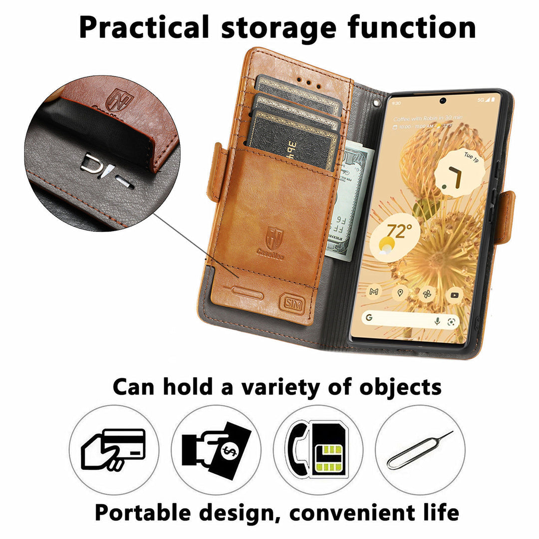 Flip Business Leather Phone Case Simple