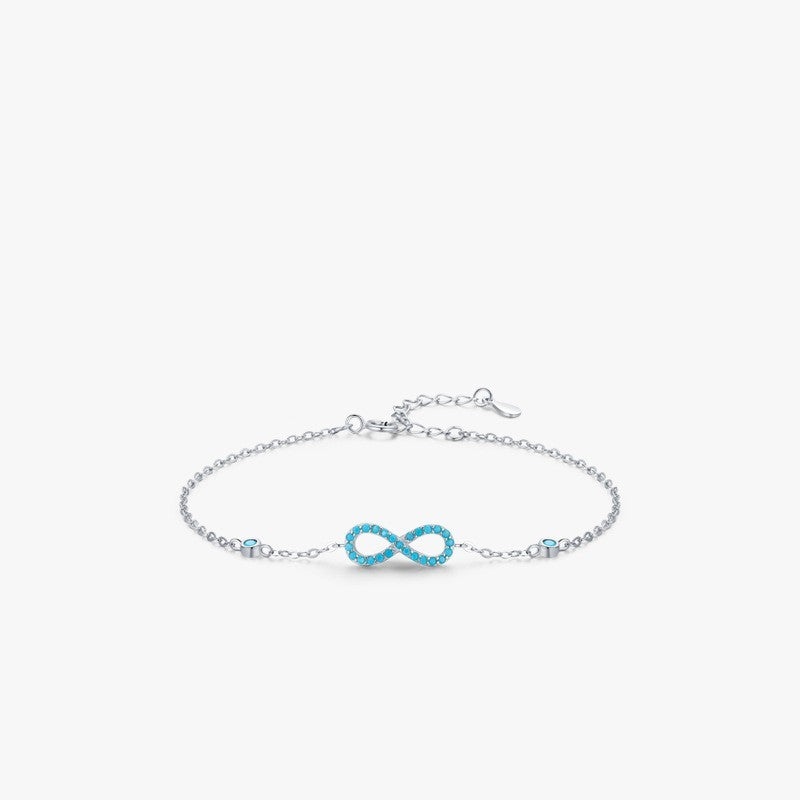 S925 Sterling Silver Amore Infinito Brățară simbol