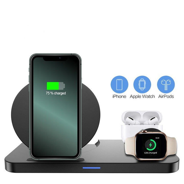 Three-in-one Multifunctional Wireless Charger