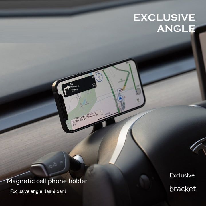 Car Wireless Charging Steering Wheel Navigation Bracket