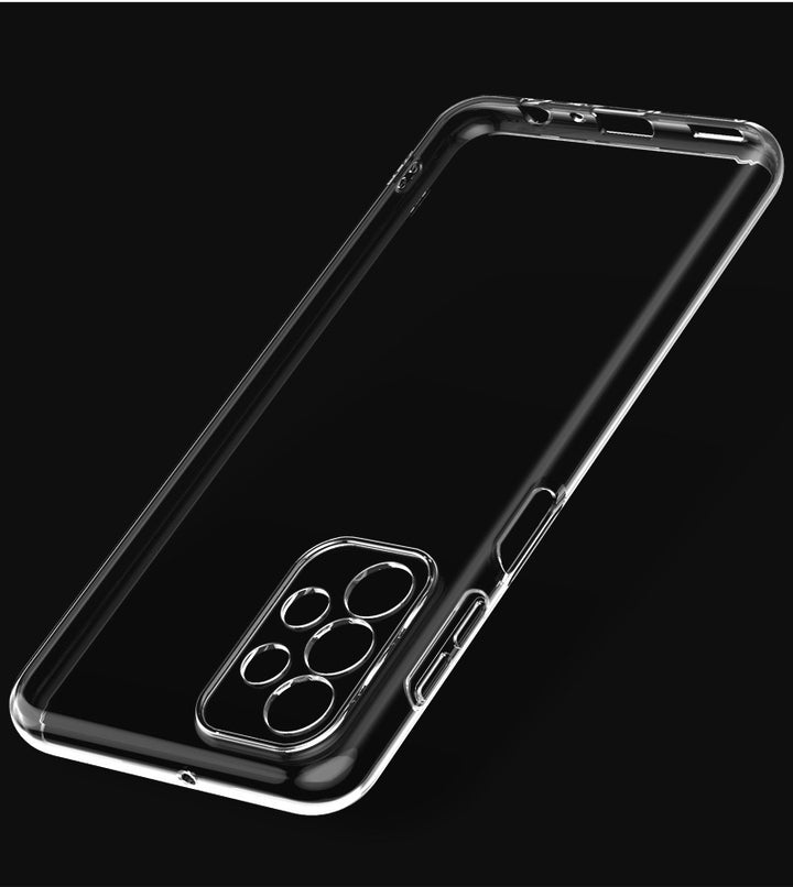 Phone Case Transparent TPU Soft Fine Hole