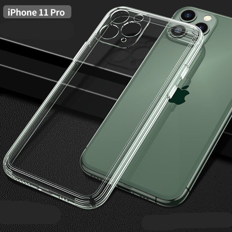 Compatibil cu Apple, compatibil cu Apple, iPhone 12 carcasă silicon anti -drop transparent