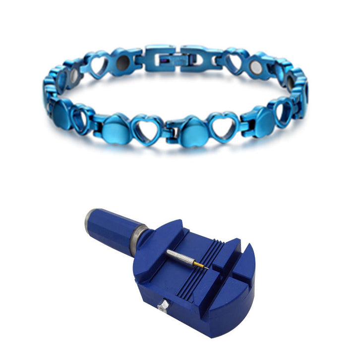 AURYASPOWER 810 BLUE / 4 IN 1 MAGNETIC BRACELET / WOMEN