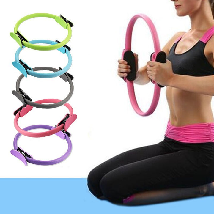 Yoga Fitness Pilates Ring Women Girls Circle Magic Dual Exercițiu acasă Antrenament la sală Sport Sporturi în greutate Rezistența la corp