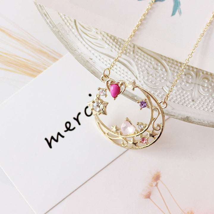 Warrior Moon Hare Sailor Moon Love Moon Necklace