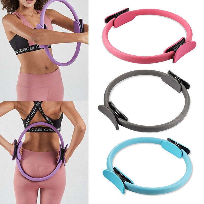 Yoga Fitness Pilates Ring Women Girls Circle Magic Dual Exercițiu acasă Antrenament la sală Sport Sporturi în greutate Rezistența la corp