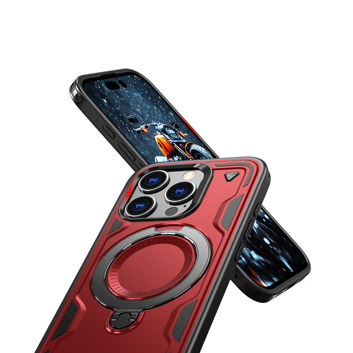 Simple Magnetic 360 Rotating Bracket Phone Case