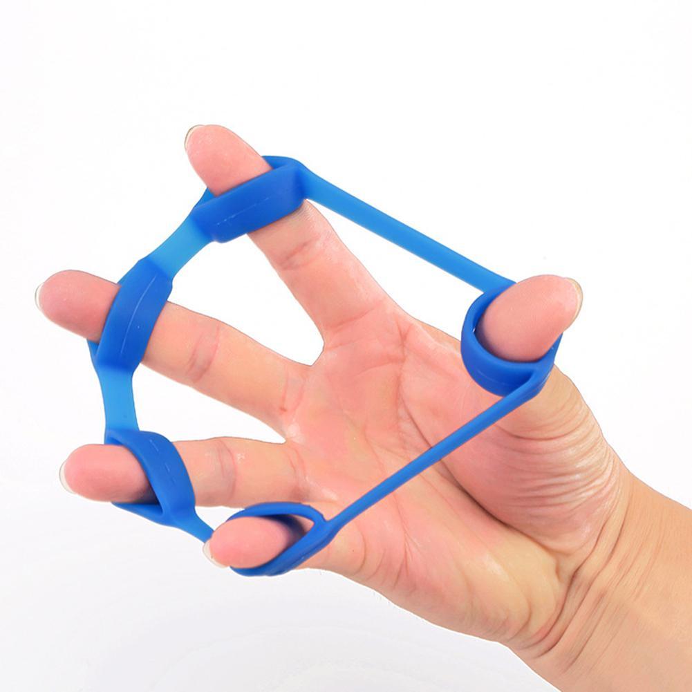 Silicone tubing fingers Finger trainer Pull ring finger mouse