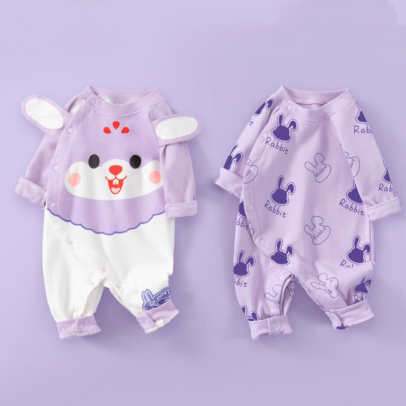 Cotton Long Sleeved Spring Clothing Children's Jumpsuit