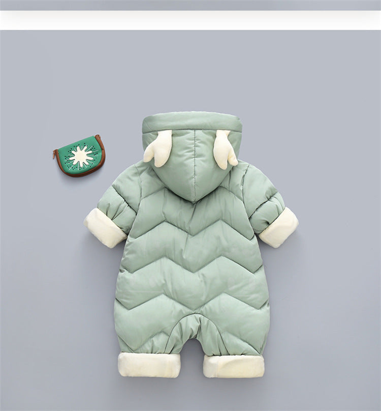 Baby one-piece down jacket