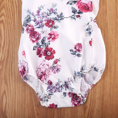 Martina Floral Romper Girls