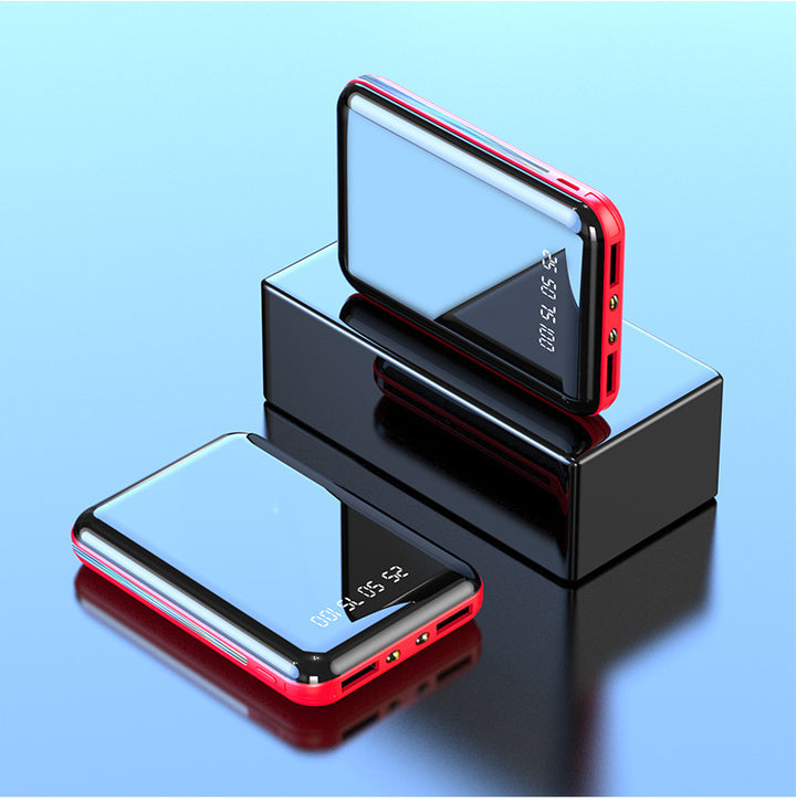 3 secțiuni Full Mirror 20000mAh Bank Power Bank