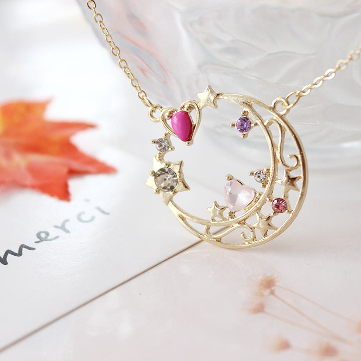 Warrior Moon Hare Sailor Moon Love Moon Necklace