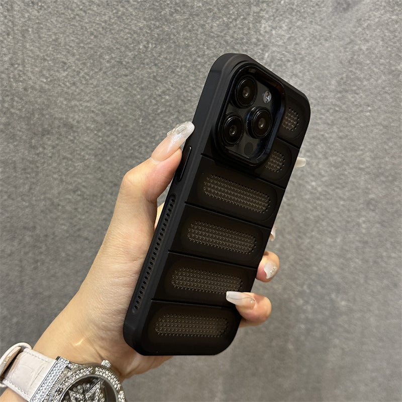 Honeycomb Breathable Phone Case Heat Dissipation Drop-resistant Protective Cover