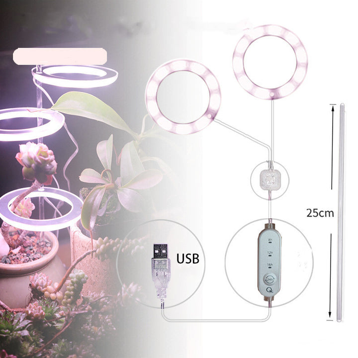 LED Grow Light Full Spectrum Phyto Grow Lamp USB Phyto Lamp for Plants Growth Lighting for Indoor Plant