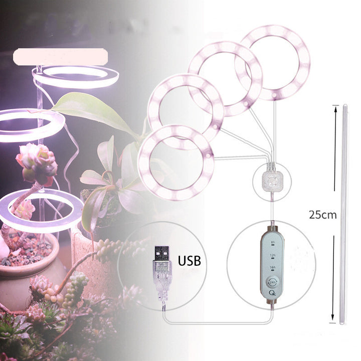 LED Grow Light Full Spectrum Phyto Grow Lamp USB Phyto Lamp for Plants Growth Lighting for Indoor Plant