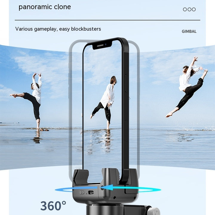 Phone Stand For Live Streaming Anti-shake Retractable Camera Smart Head Stabilizer Hand-held Selfie Stick