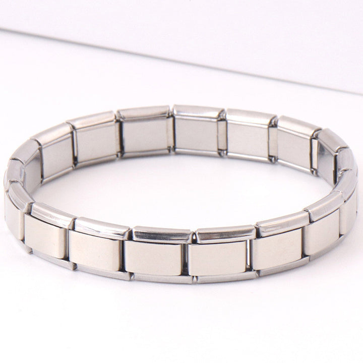 Fashion Bracelet Electroplated Stainless Steel Material Personalized Bracelet Removable