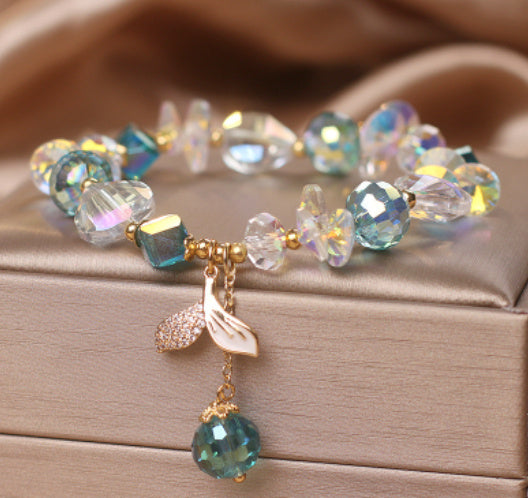 Crystal Bracelet Female Mori Fairy Style Korean Fashion