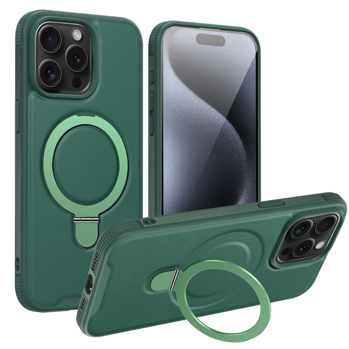 Mobile Phone Case Pivot Magnetic Attraction Rotation