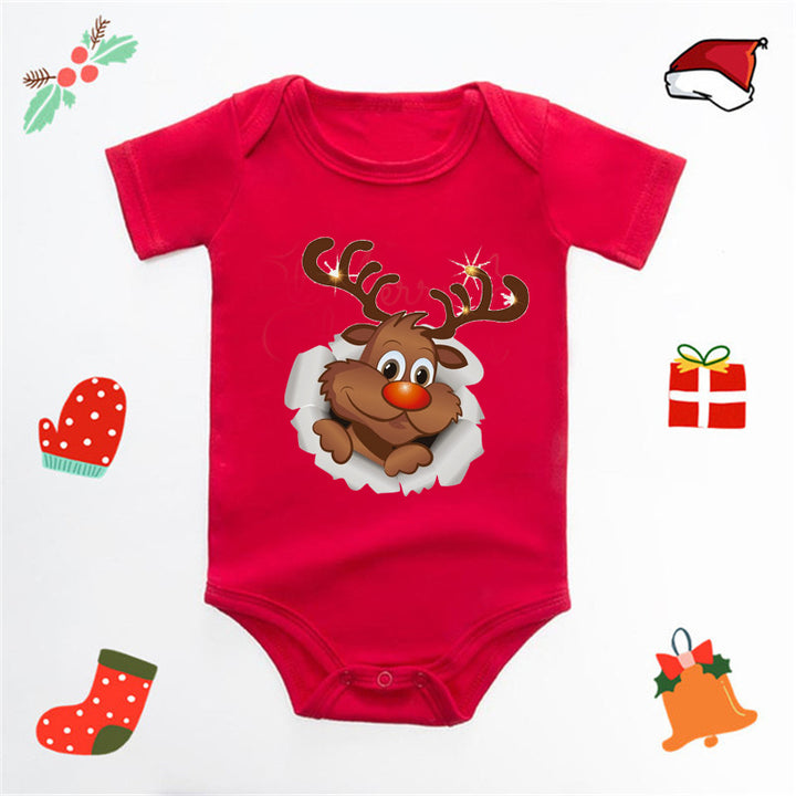 Baby Romper Jumpsuit Red Fart Clothes