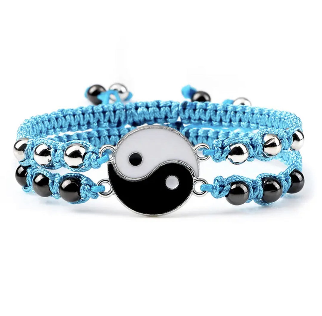 New Magnet Taiji Dragon Totem Yin And Yang Fashion Bracelet